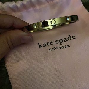 Kate Spade infinite spade engraved spade bangle